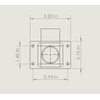 Vacuum Adapter Compatible With Vevor Pocket Hole Jig, 1.25 Inch