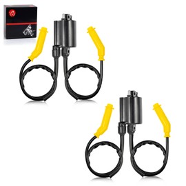 Ignition Coil & Spark Plug Wire Cap Compatible With HONDA VTX 1300 VTX1300 R/T/S/C 2004-2009 VT 1300 VT1300 CT/CRA/CR/CX/CXA/CTA/CSA/CS 2010-2020 30700-MEA-671 30510-MM8-003 30510-MCC-003