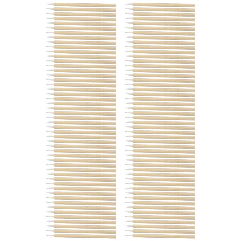 100pcs Eyeliner Brush Disposable Ultra Fine Point Eyeliner Applicator Cosmetic