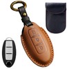 LETINGFAR Nissan Key Case, NISSAN Smart Key Case, Key Cover,