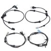 MOCA 4 Pcs Front & Rear ABS Wheel Speed Sensor