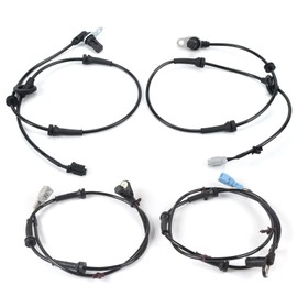 MOCA 4 Pcs Front & Rear ABS Wheel Speed Sensor Compatible with 04-08 for Nissan Maxima 3.5L