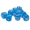 Yiotfandoll 10PCS Polyhedral Dice D6 Dice 16mm Acrylic Dice Game