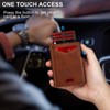 Wallet for Men Wallet with Slim Pop Up Card Holder