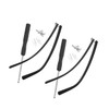 Operitacx 2 Pairs Eyeglass Replacement Temple Arms Durable Repair Kit