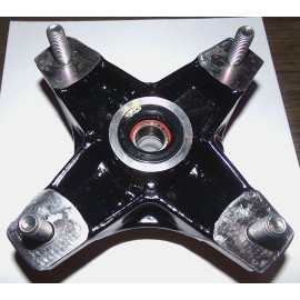 HONDA BLACK FRONT WHEEL HUB, BEARINGS & SEALS TRX250EX, TRX250X TRX 250EX,250X