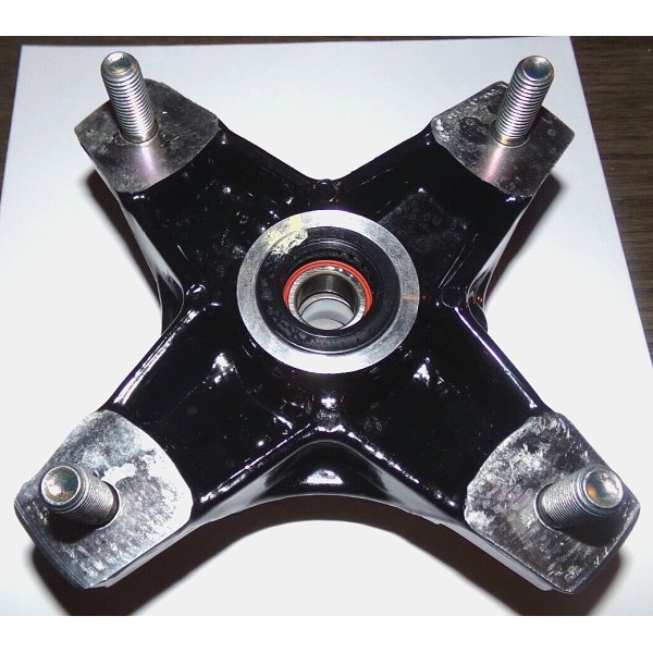 HONDA BLACK FRONT WHEEL HUB, BEARINGS & SEALS TRX250EX, TRX250X