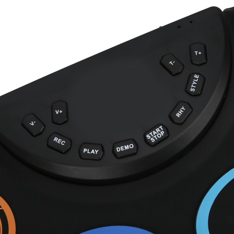 Electronic Drum Pad Portable Colored Hand Rolled Adult Beginner Percussion
