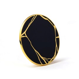 Kintsugi Pin - Gold-Plated Enamel Pin - Honoring the Beauty of Brokenness and Repair by Dissent Pins