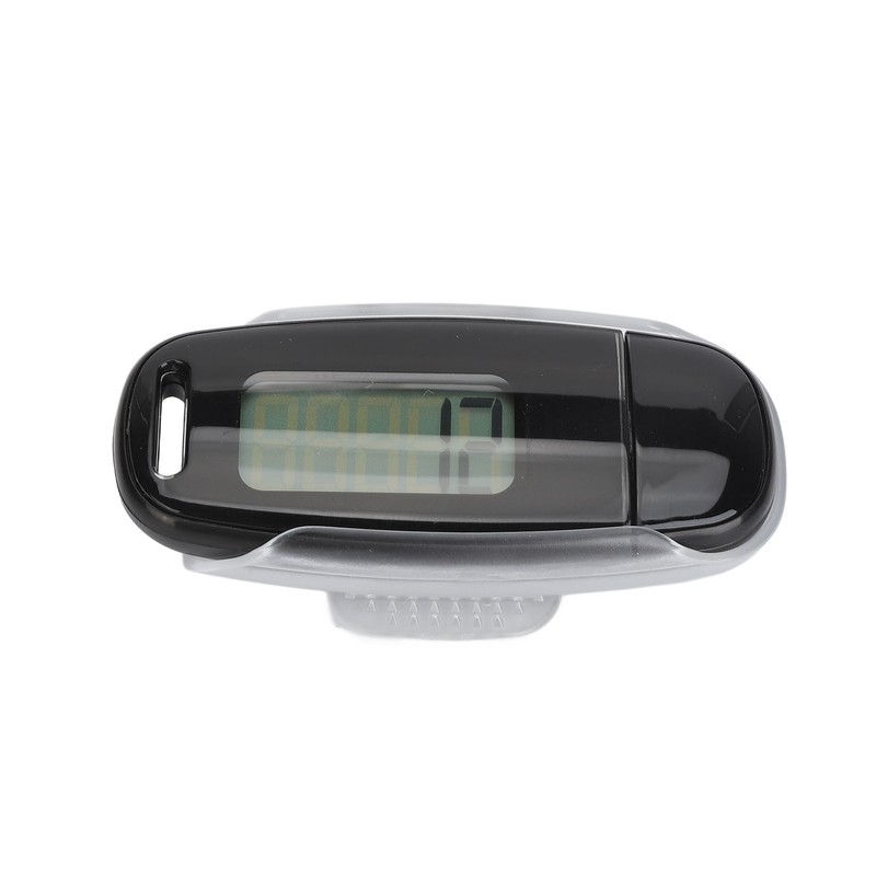 Step Counter Large LCD Screen USB Rechargeable Accurate Portable Lightweight