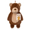 Kids Animal Hot Water Bottle (Rabbit) Cozy, Safe & Fun
