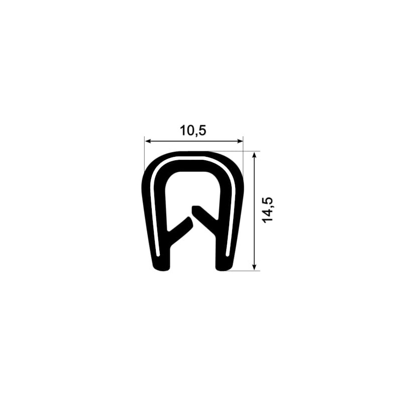 Eutras Bumper 2177 KS1102 Clamp Edges – Clamping Range: 4.5