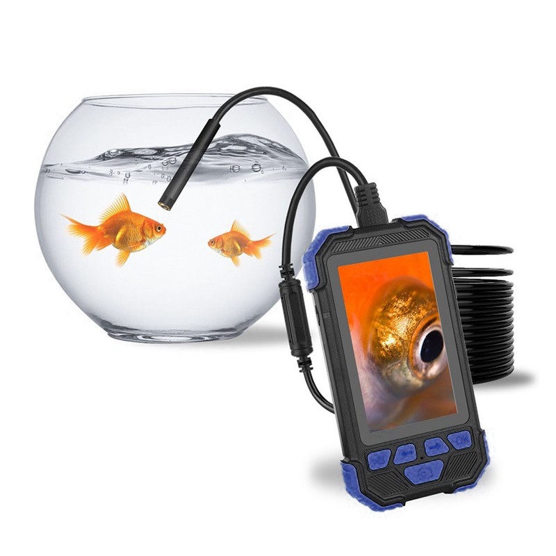 7.9mm Dual Lens Endoscope 1080P HD IP67 Waterproof IPS Screen