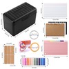 EOPUOZS Index Cards, Flashcard Box with 200 Colourful Thickened Lined