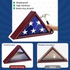 ASmileIndeep Flag Display Case for 3' x 5' Folded American