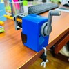 H-TONE Manual Pencil Sharpener Wall Mount Pencil Sharpener, Tip Saver,