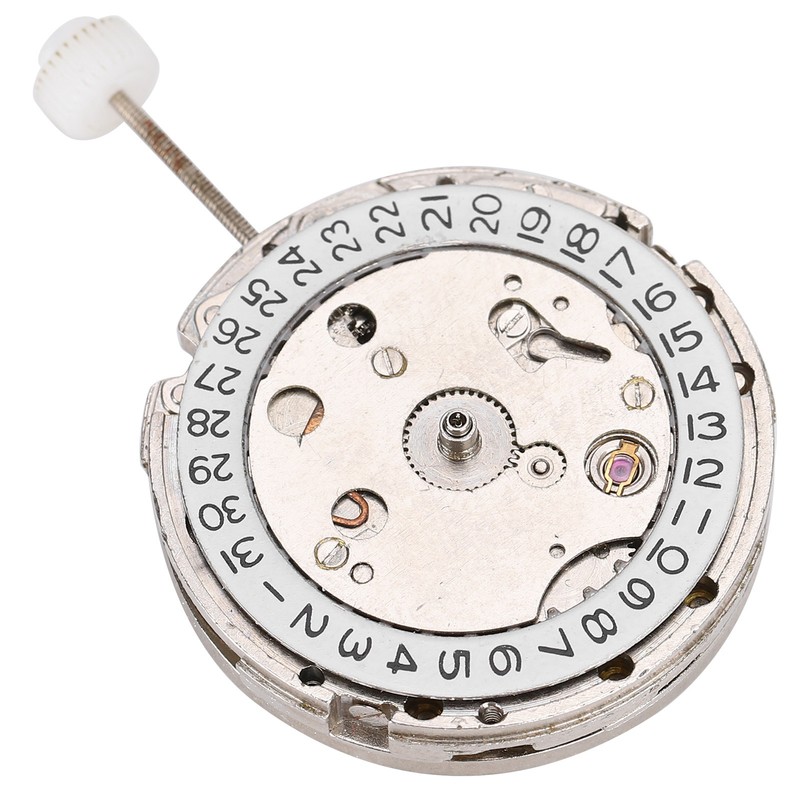 2813 Watch Movement Automatic Mechanical Watch Movement Replacement Part White