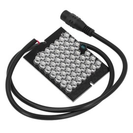 48pcs IR LED Light Board, 940NM LED Illuminator IR Infrared Board Module Invisible Light for CCTV Security Camera, 12V IR Lamp Board
