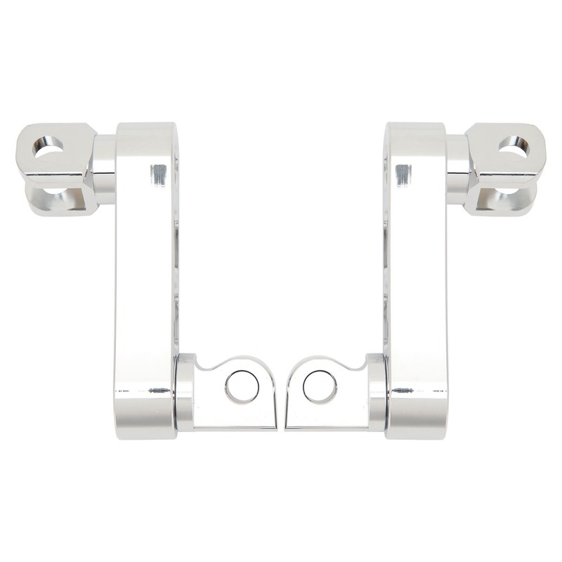 Motorcycle Foot Peg Highway Bracket 360° Adjustable Rugged Foot Peg