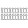 20 Set 22mm M6x22 Bolts and M6 Nut Aluminium Nuts