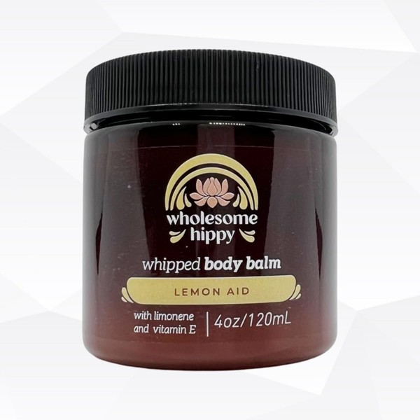 Wholesome Hippy Lemon-Aid -Whipped Wonder Balm with Limonene –Lemon balm