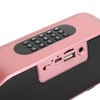 ABS Multifunction Alarm Clock Bluetooth Speaker Voice Prompt Call Function