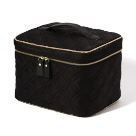 Francfranc Bell Vanity Pouch Large Black Makeup Pouch Pouch Makeup Pouch Cosmetic Pouch Women Vanity Pouch Makeup Box