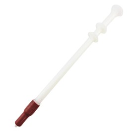 Pill Shooter for Cats and Dogs – Soft Tip Pet Piller for Easy Medication Delivery | Pill Gun Dispenser Tool for Small or Large Pets | Upgraded H- Bar Design Reusable Syringe Device – Red, 1-Pack