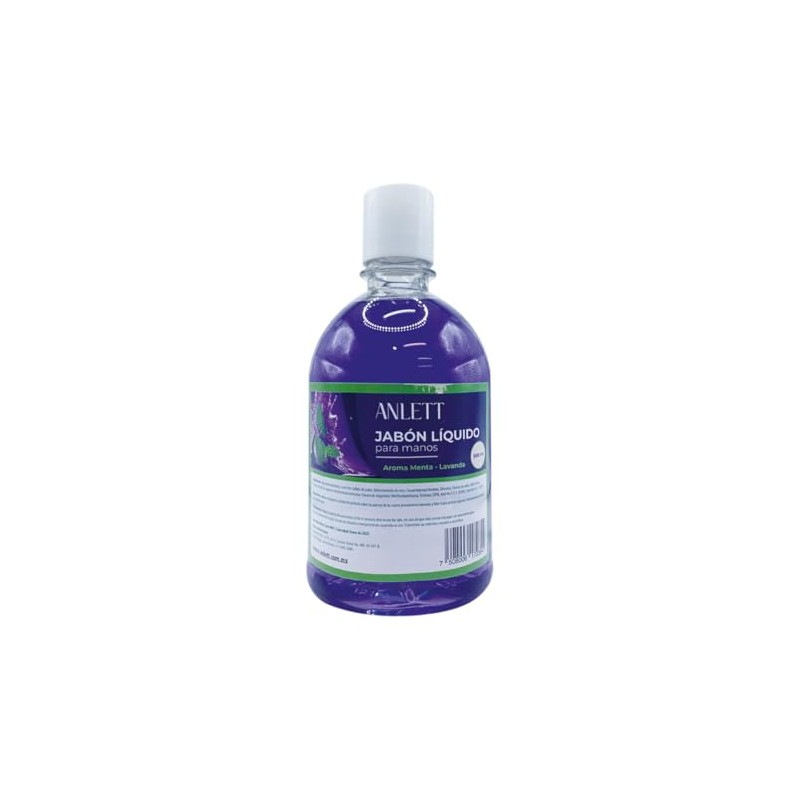 Jabón Líquido para Manos Aroma Lavanda Anlett 500ml