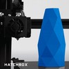 HATCHBOX 1.75mm Light Blue PLA 3D Printer Filament, 1 KG