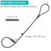 YUCFOREN 3FT Slip Lead Dog Leash, 1/2 Inch Thick Nylon