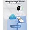AKINGUAR 2K 3MP WiFi Indoor Surveillance Camera, 2.4/5 GHz WiFi