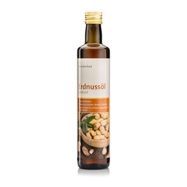 Sanct Bernhard Roasted Peanut Oil, High Heating, Ideal for Cooking, Roasting & Frying, 500 ml