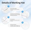 Dental Teeth Hygiene Tools Breathable Scrub Hat for Nurses &