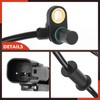 A-Premium Sensor de velocidad de rueda ABS compatible con Ram