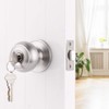 Gobrico 6 Keyed Alike Round Ball Entrance Door Lock Knob