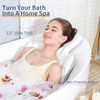Bathtub Pillow Full Body, Luxury Bath Cushion for Tub with