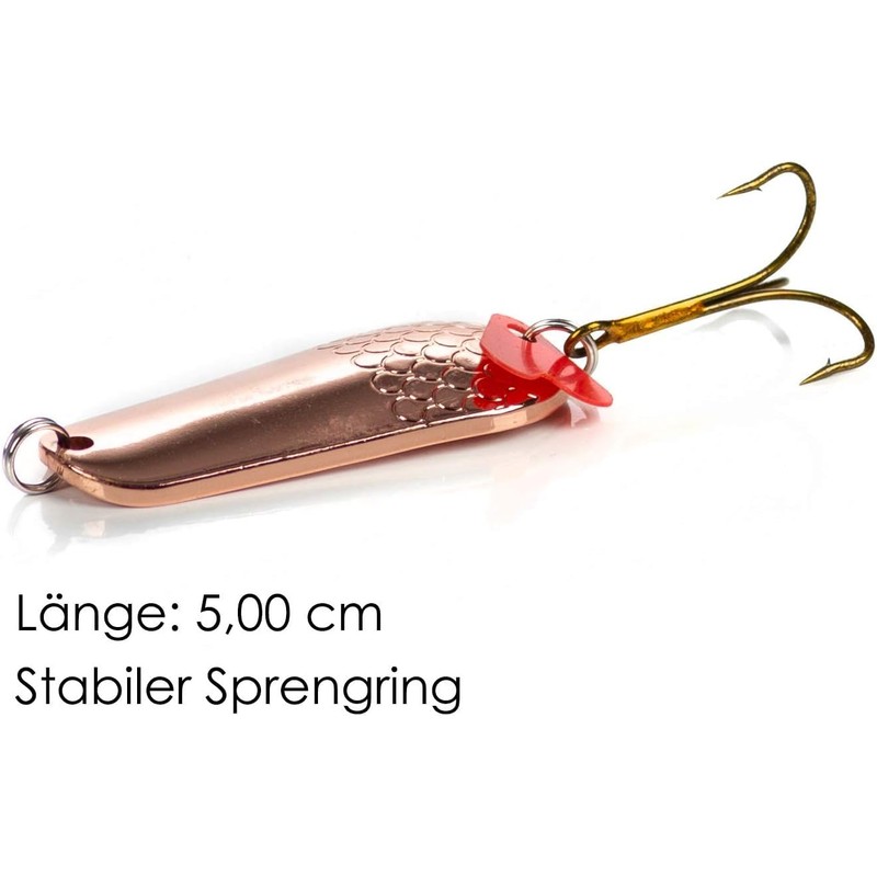 Zite Fishing Spoon Blinker Set Spin Fishing - 3 Fishing