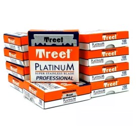 Treet 1000 TREET PROFESSIONAL SINGLE EDGE SHAVING BLADES FOR BARBER SHOP SALON