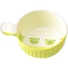 萬古焼 オーブン対応 キッズ 片手スープカップ 皿 カエル君 直径約11cm 子供 こども 食器