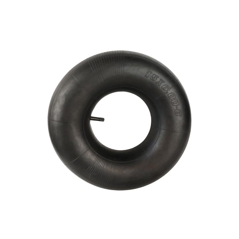 2 Pack 15x6.00-6" Inner Tubes with TR-13 Straight Valve Stem