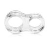 Navaris Door Handle Bumper Guards - Pack of 8 Transparent