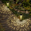 gardencave 6 Pack Solar Lights Outdoor Garden Decorative Mandala Solar