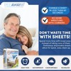 PEELAWAYS Disposable Fitted Bed Sheets Mattress Pad Protector – 100%