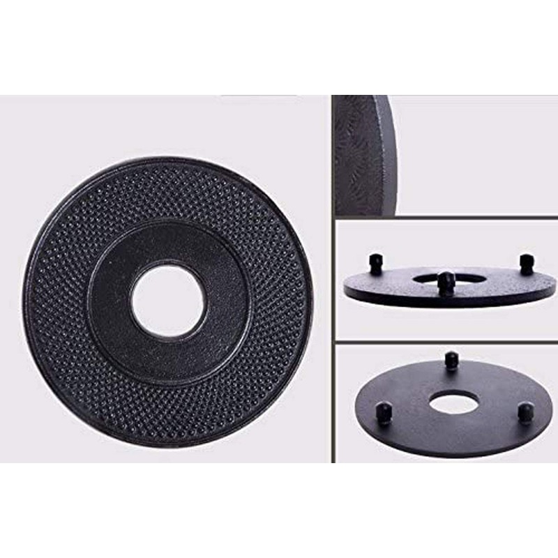 HwaGui Cast Iron Teapot Trivet with Rubber Pegs for Kitchen