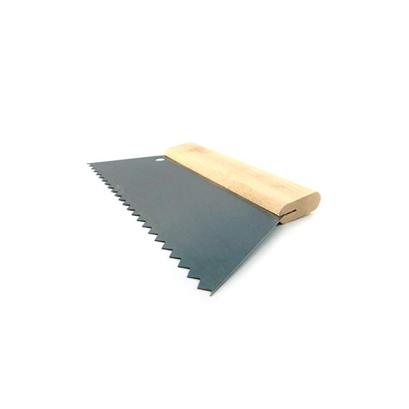 Schwan Steel Glue Spatula 250mm Beech Wood B4 (S4) TBK