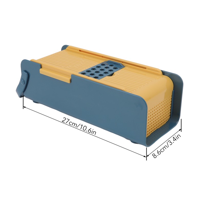 Vegetable Grater ABS and Stainless Steel Vegetable Cutter with Incisive