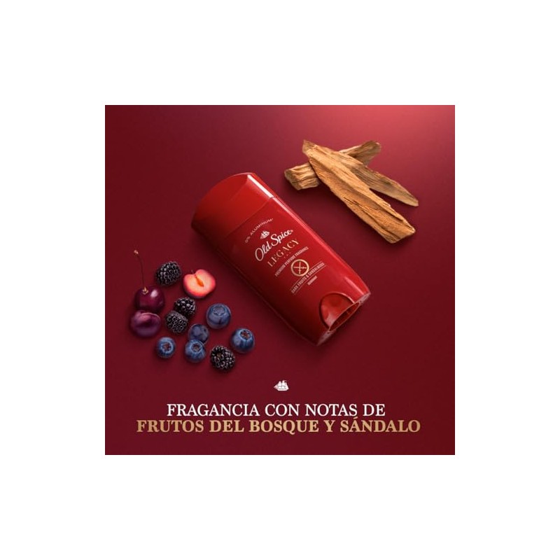 OLD SPICE Desodorante Premium Legacy, Desodorante en Barra, 85 g