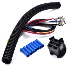 HD Switch Ignition Key Switch Wire Harness Repair Kit Replaces Cub Cadet Craftsman MTD Troy-Bilt Jonsered 925-1741, 725-1741 Tractor UTV Lawn Mower