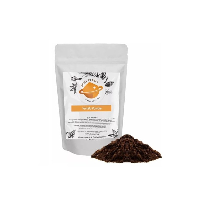 Vanilla Pods Powder | Grounded Pods | Madagascar Premium Quality